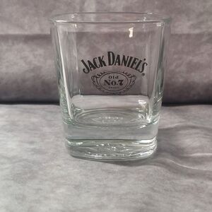 Jack Daniel's Rocks Glass Old No. 7 Whiskey Tumbler 8oz Barware VGC